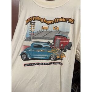 Vintage Car T Shirt Mid-Valley Super Cruise 99 Size Xl